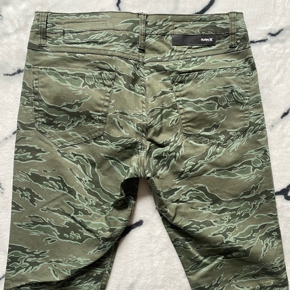 REVERSIBLE Hurley Black/Army Skinny Pants Size 29 - Picture 2 of 10